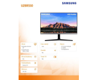 Samsung U28R550UQUX 4K HDR - 546391 - zdjęcie 16